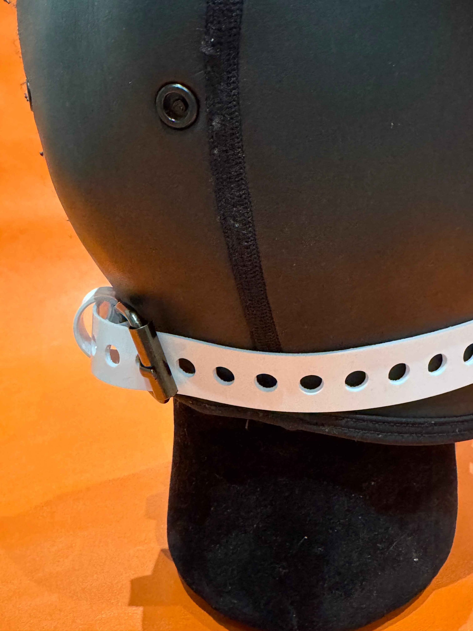 K9 Muzzle White PVC